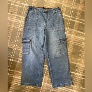 Almost Famous wide leg cargo jeans XL